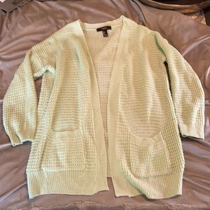 Mint Knit Cardigan-DONATING SOON